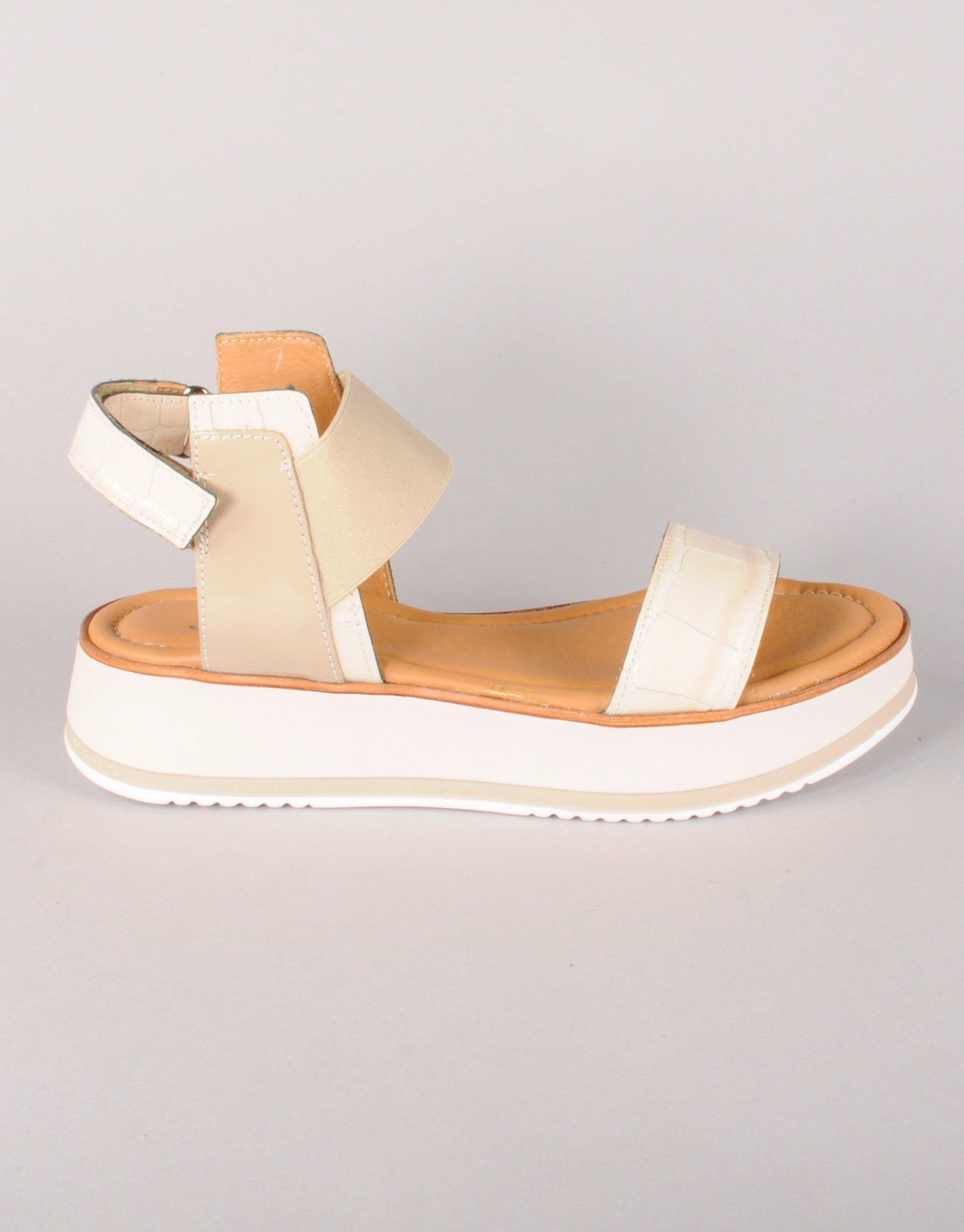 Paar Ženske kožne sandale 50701-3, Bež