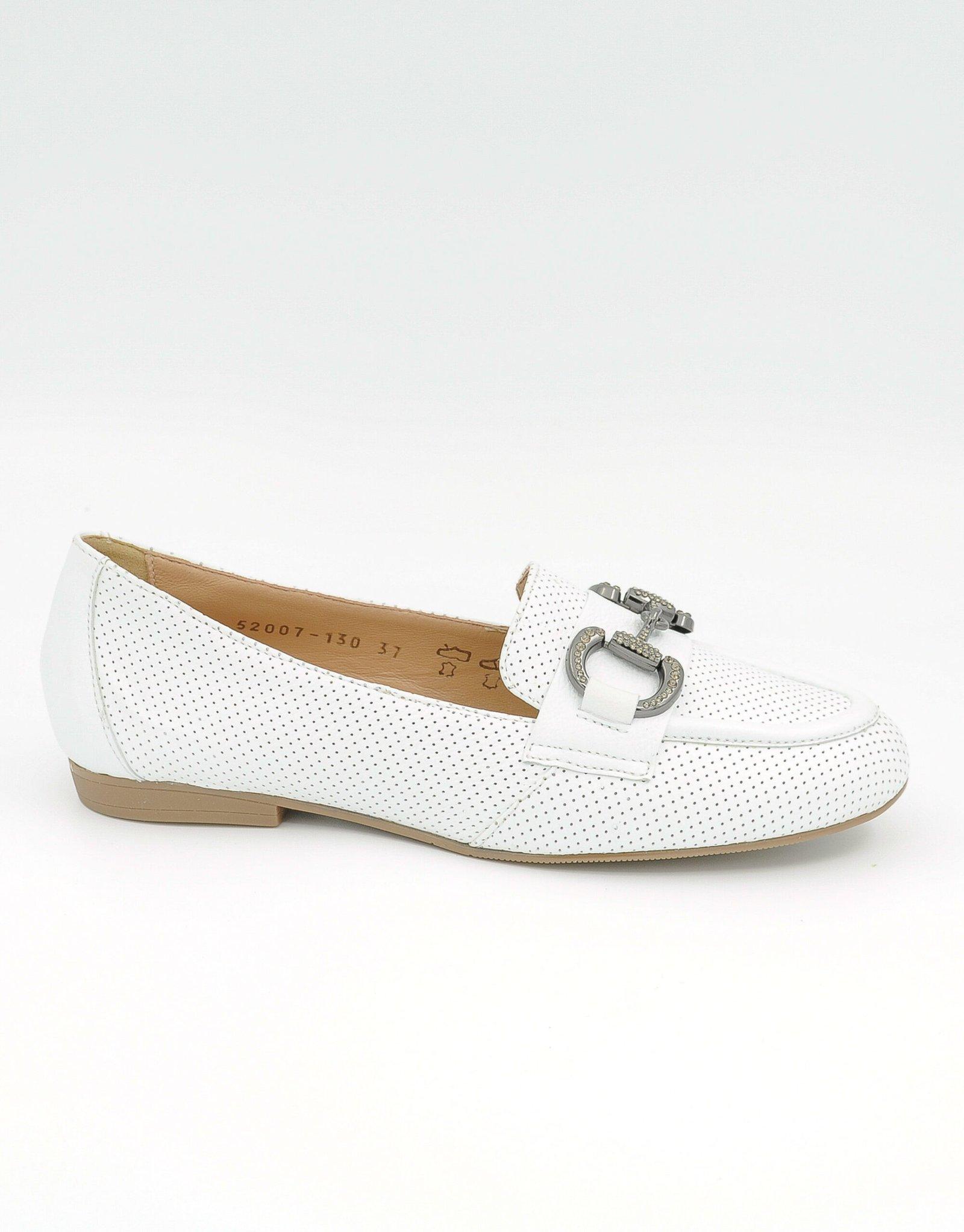 Paar Ženske kožne cipele 52001-130, Bele