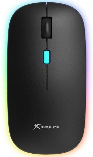 Xtrike Me Bežični gaming miš GW113, Optički, 1600 DPI, RGB, Crni
