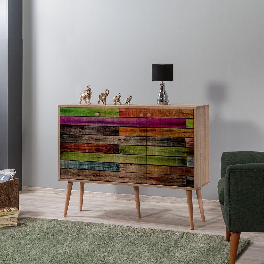 Hanah Home Mega 726 Komoda, Šarena