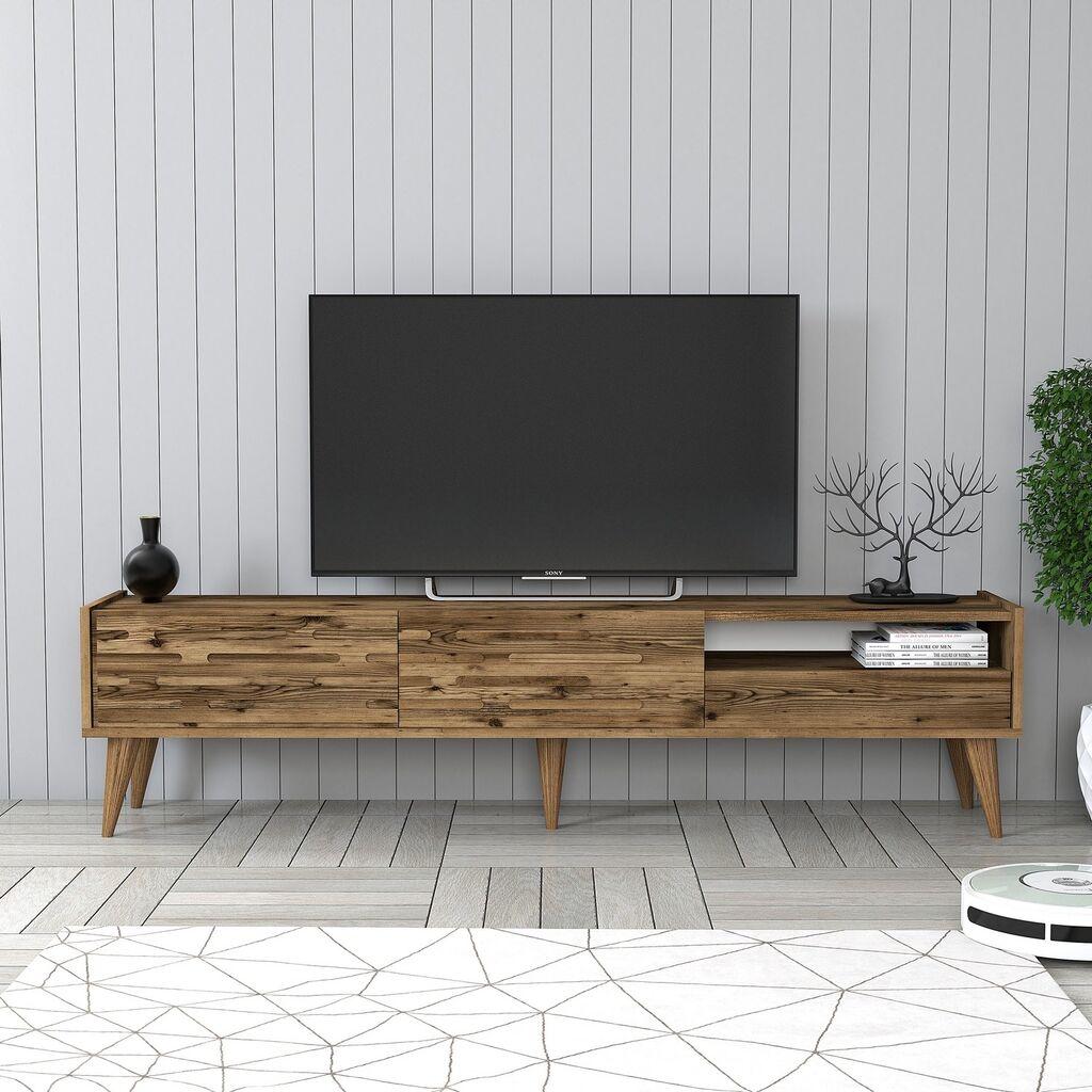 Hanah Home Valensiya TV polica, Braon