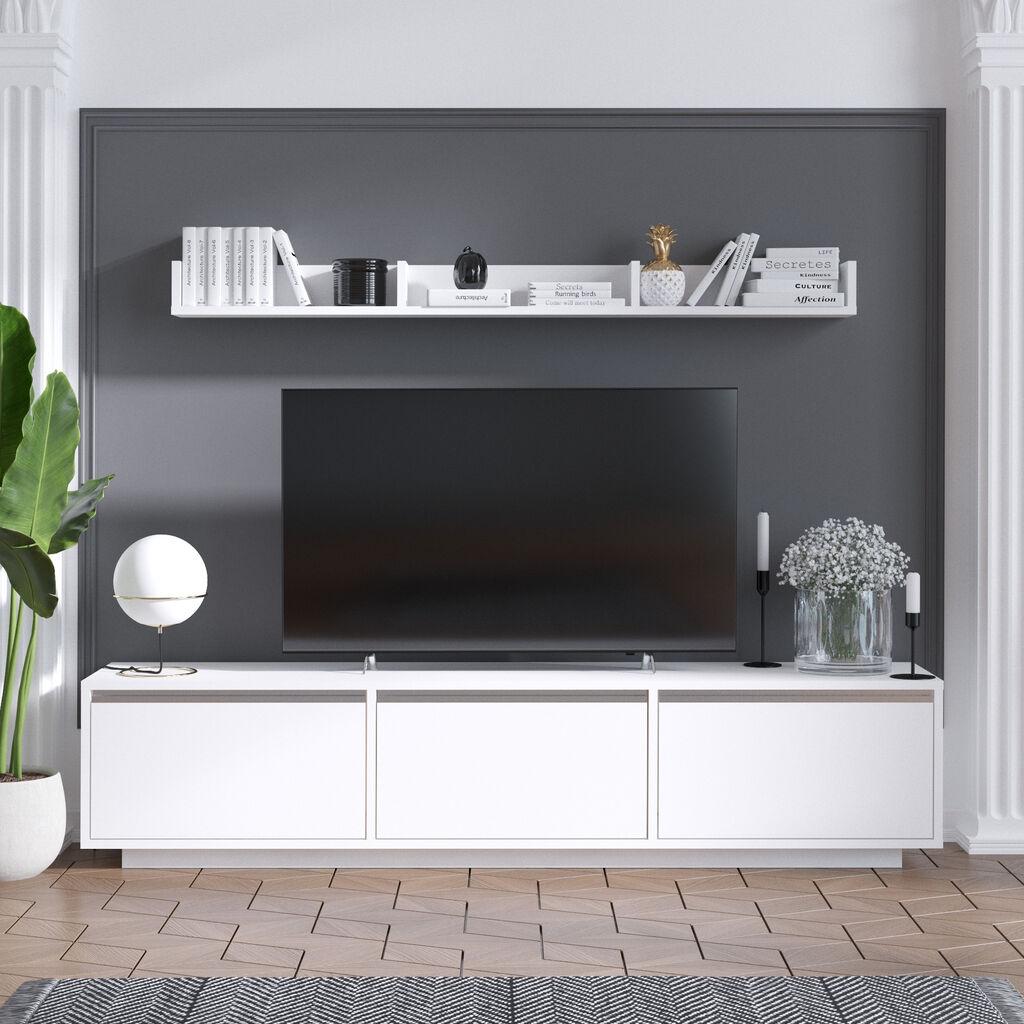 Hanah home TV Komoda Prag Bela