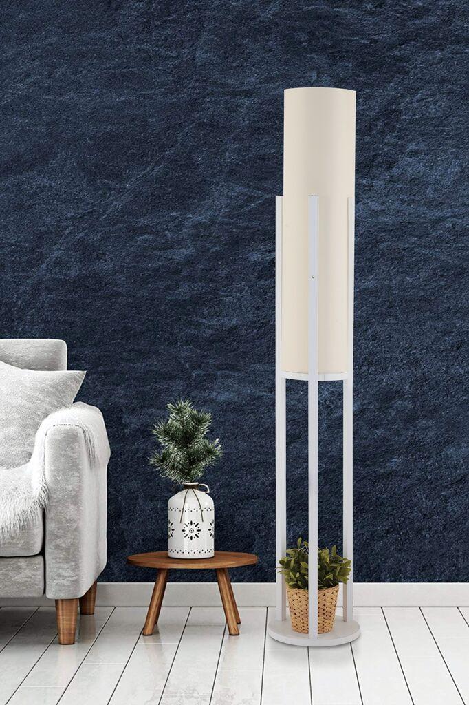 Opviq Circle Dor Podna lampa, Bela