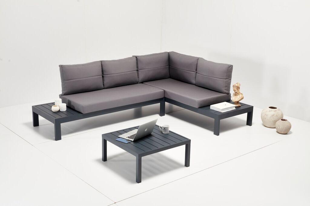 Hanah Home Baštenska garnitura Verona Alm 258x85x184cm Šarena