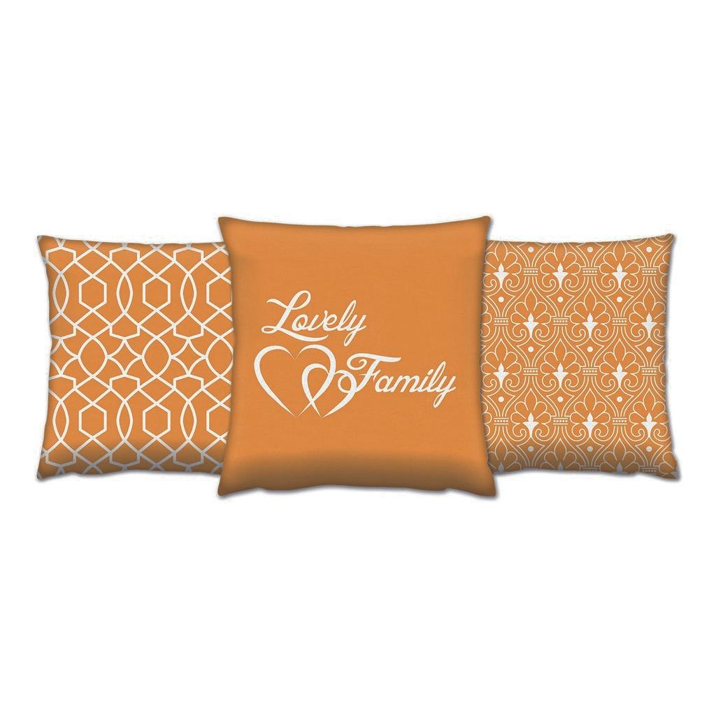Aberto Design Set 3 jastuka 43x43cm Šareni