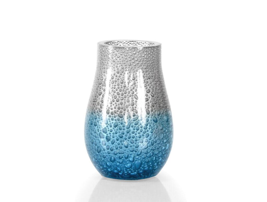 Aberto Design Držač za četkice za zube Drop, 7.5 x 7.5 x 13 cm, Tirkizni