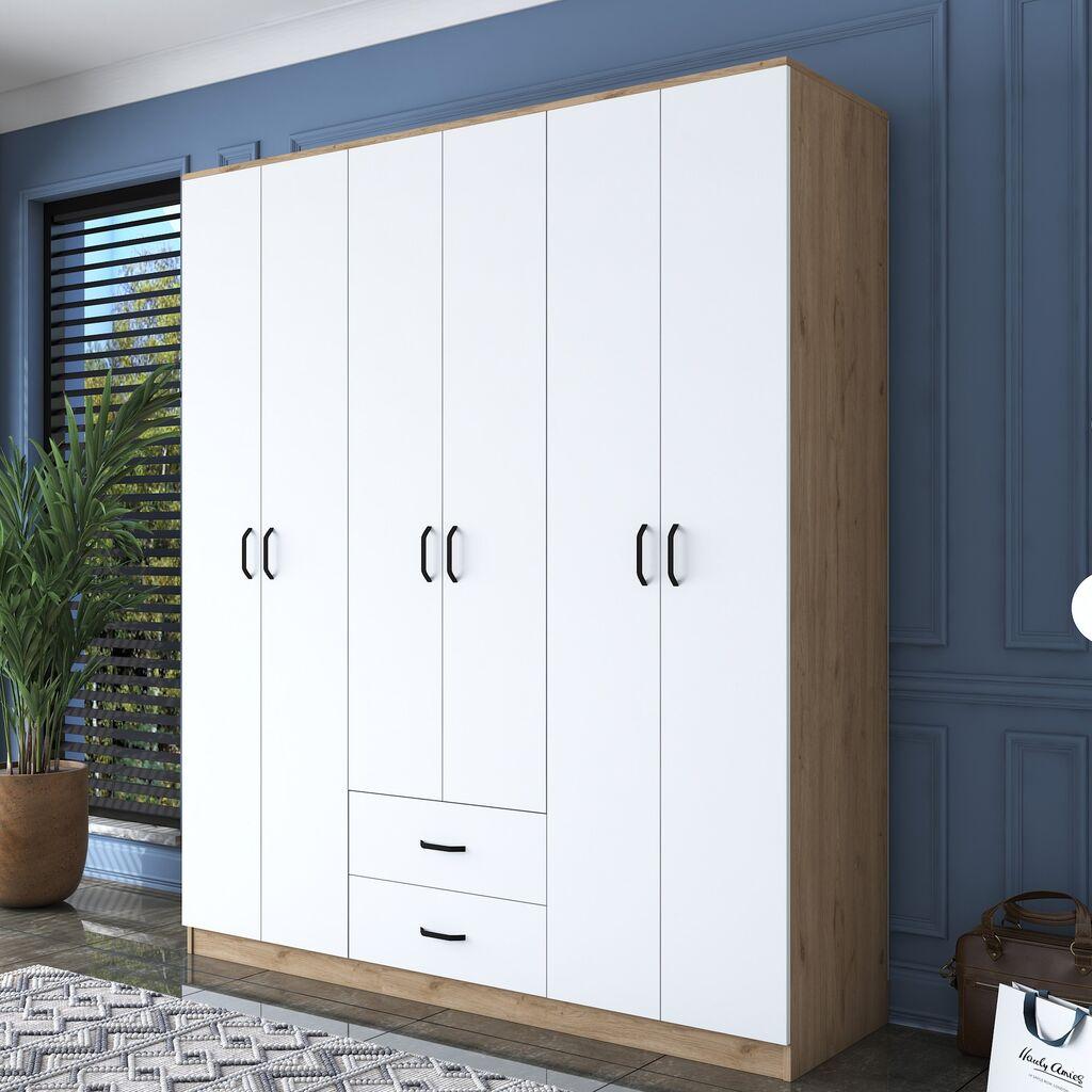 Hanah home Ormar 180x210x51,5cm Orah