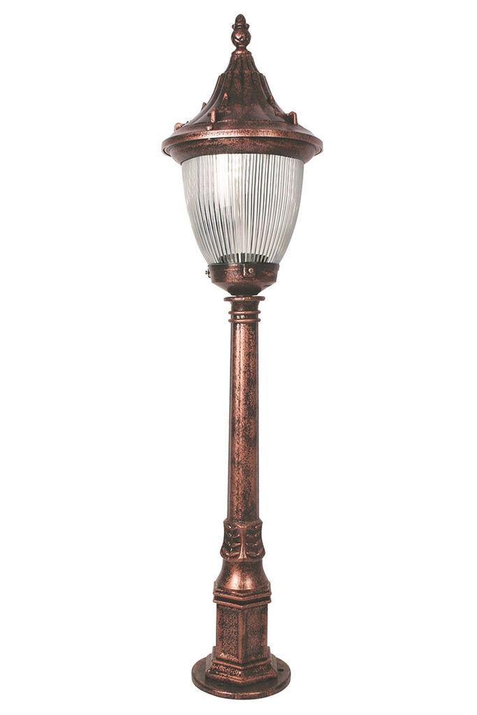 Opviq Spoljna lampa BSU-68186-BKR-M2-B, 105 cm, Podna, IP65, E27, 60W, Braon