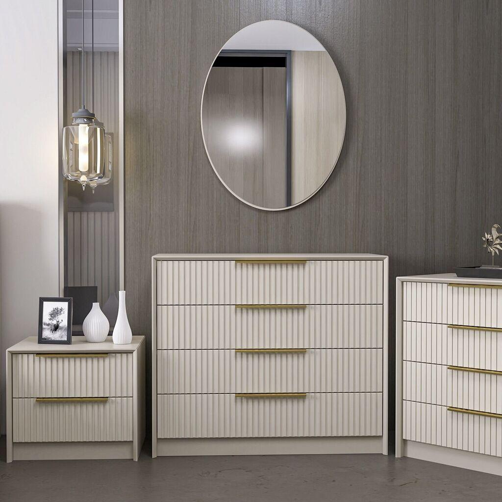 Hanah Home Kale Luxe 7940 Komoda, Bela