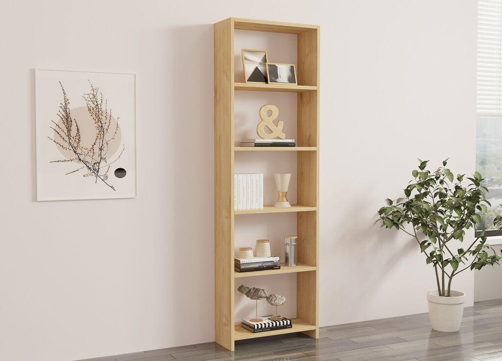 Hanah Home Polica 160x50x19,6cm Hrast