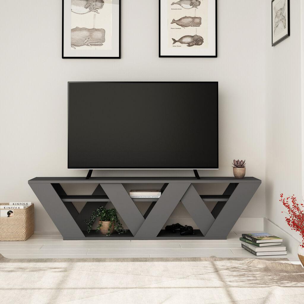 Hanah home TV Komoda Ralla Antracit
