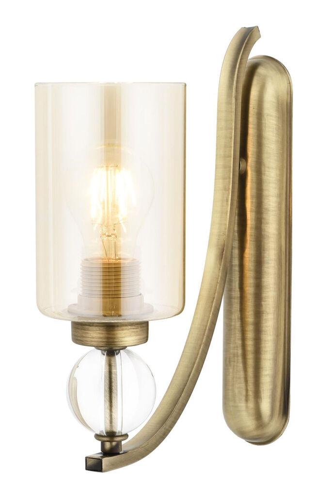Opviq Zidna lampa E27 Max 6W, Smeđa