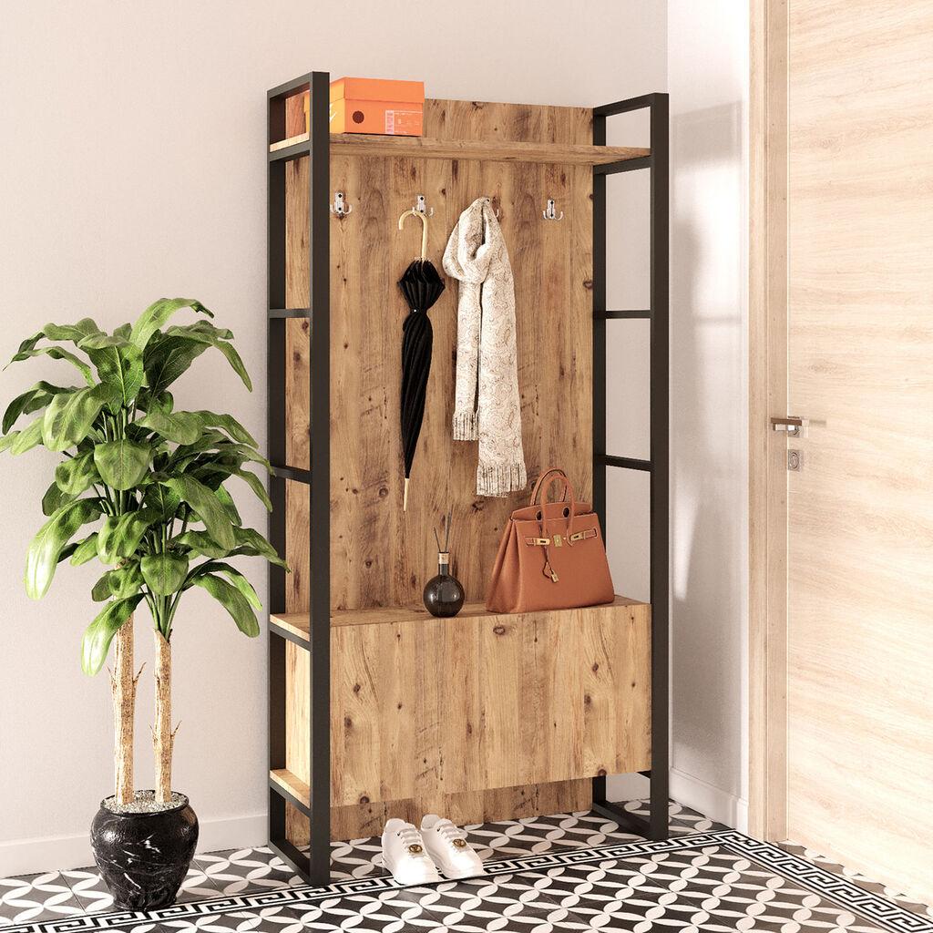 Hanah Home Cipelarnik 90x180x34cm Bež