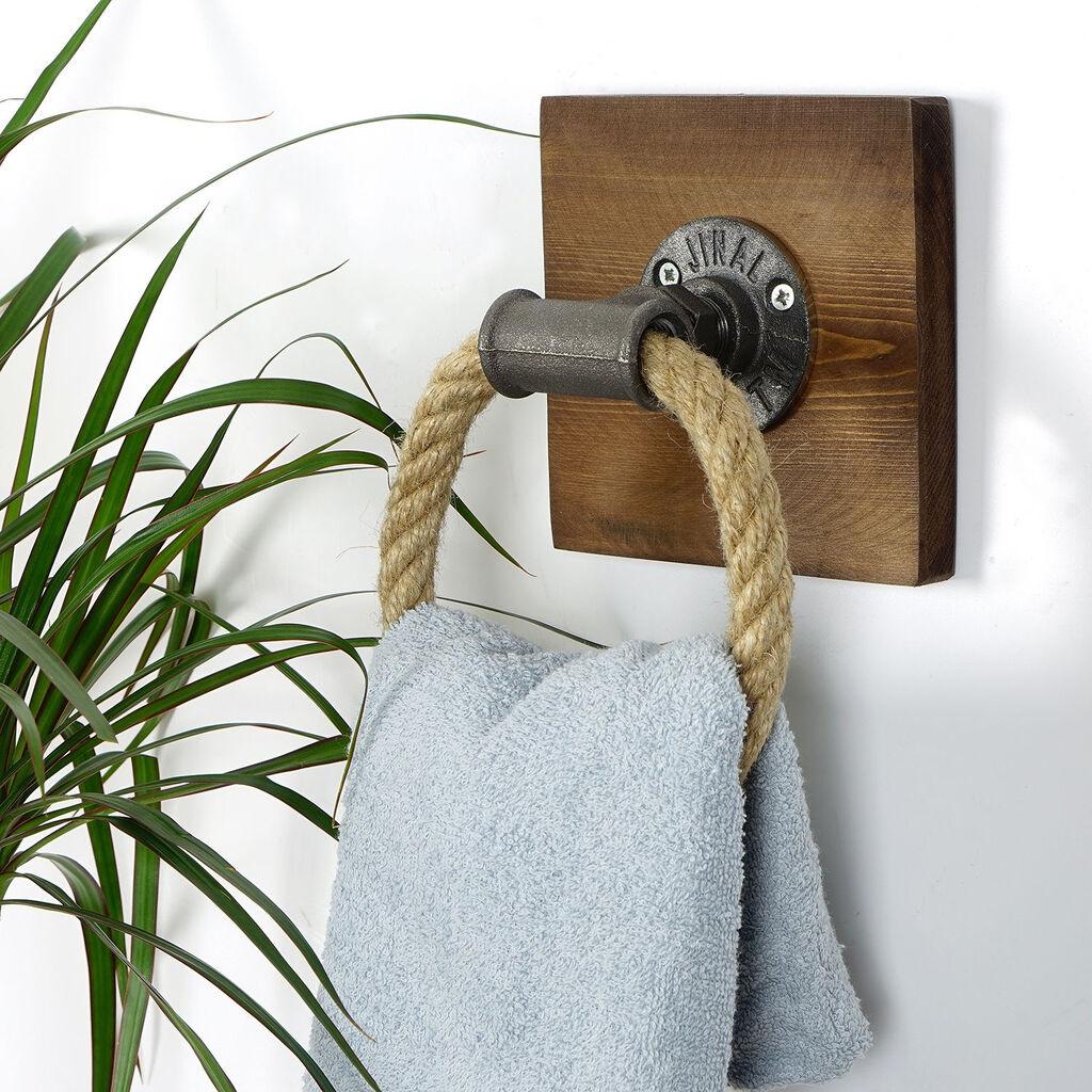 Hanah Home BoruRaf099 Držač peškira, Braon