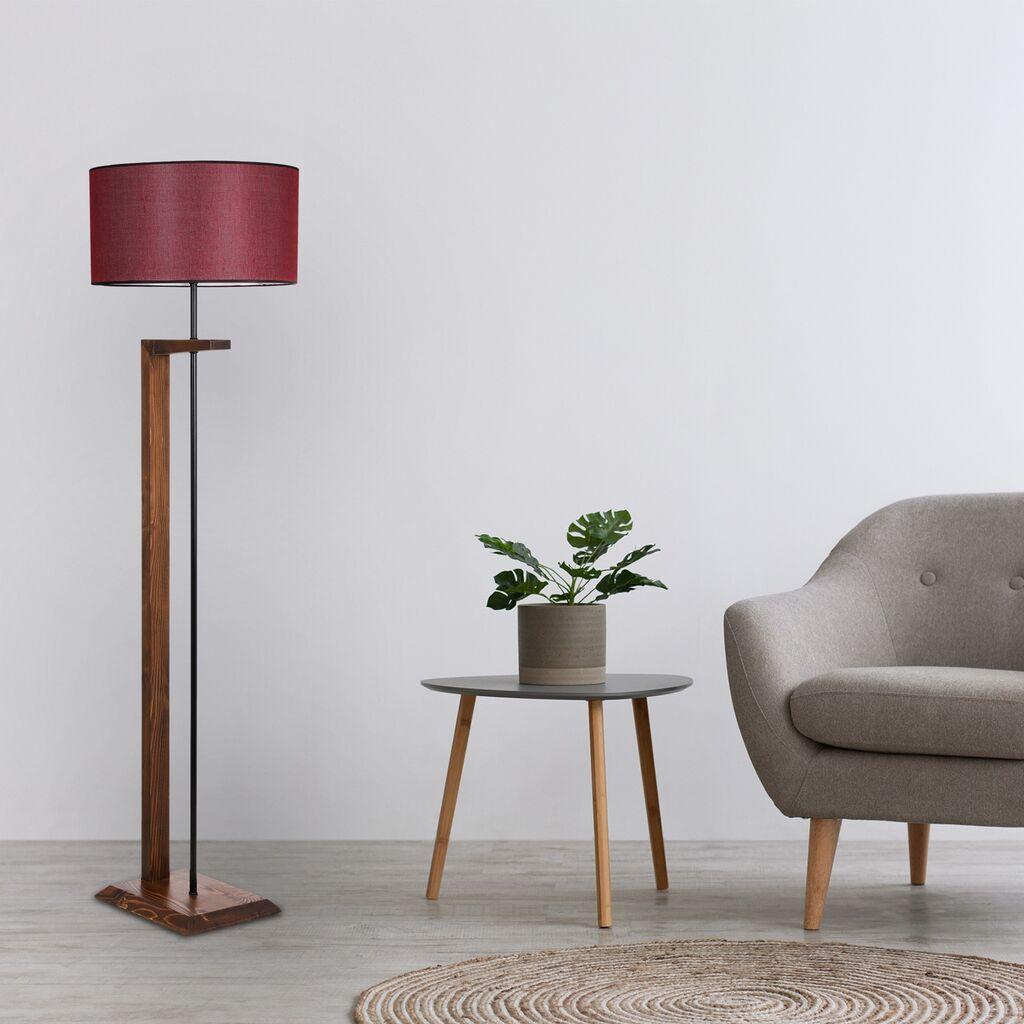 Opviq Podna lampa Menekse, 163 cm, E27, Kesten