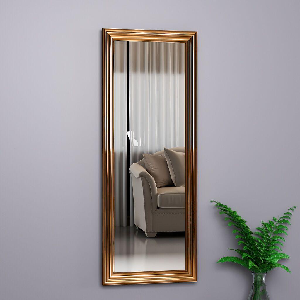 Hanah Home Ogledalo Smooth, 40x105cm, Bronzano