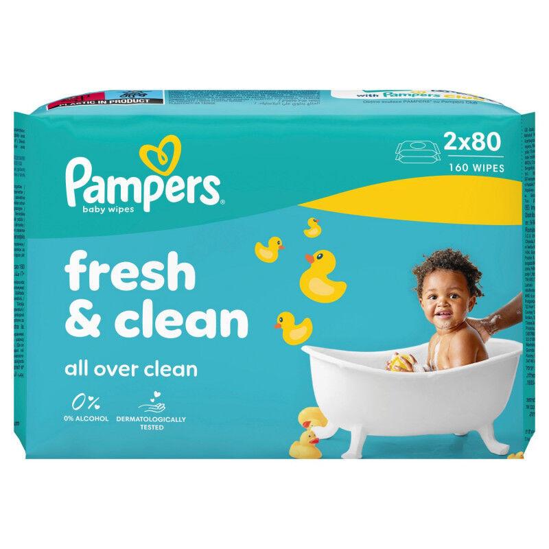 Pampers Važne maramice Fresh, 2x80 komada