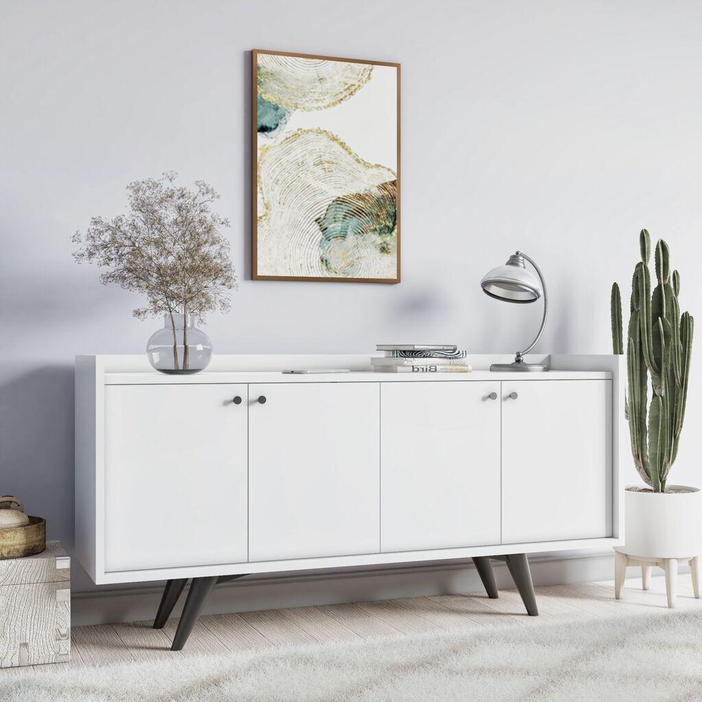 Hanah Home Komoda Bergen 150x75x40cm Bela