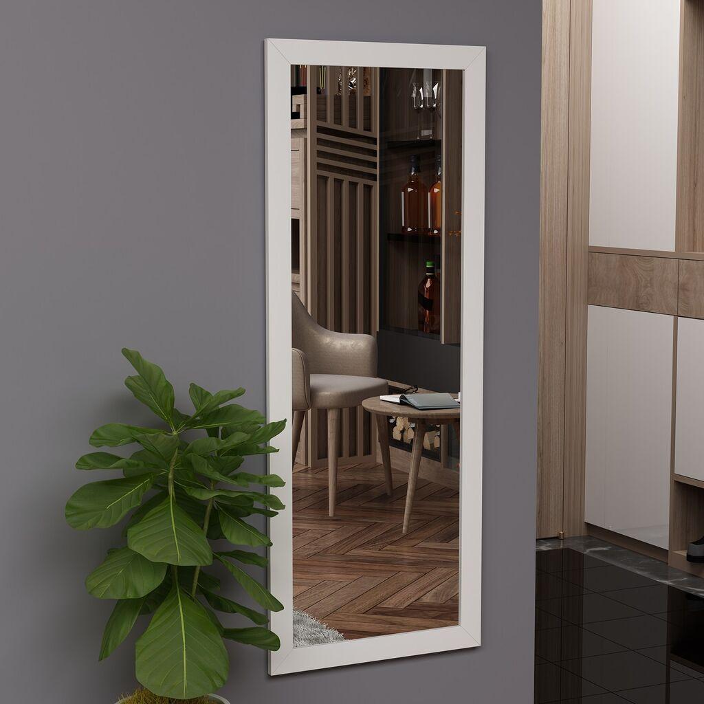 Hanah Home Ogledalo Ovea, 40x105cm, Belo