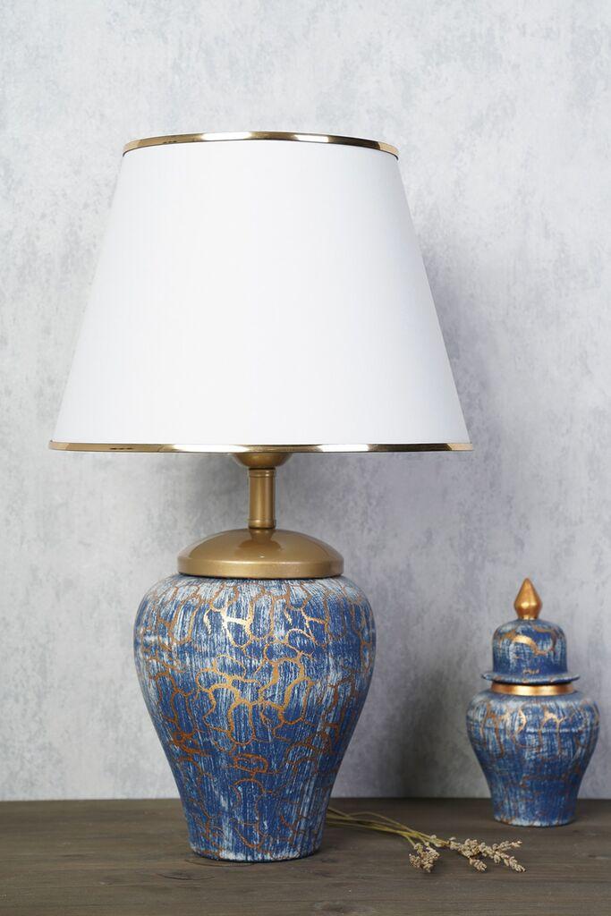 Opviq YL203 Stona lampa, Belo-Plava