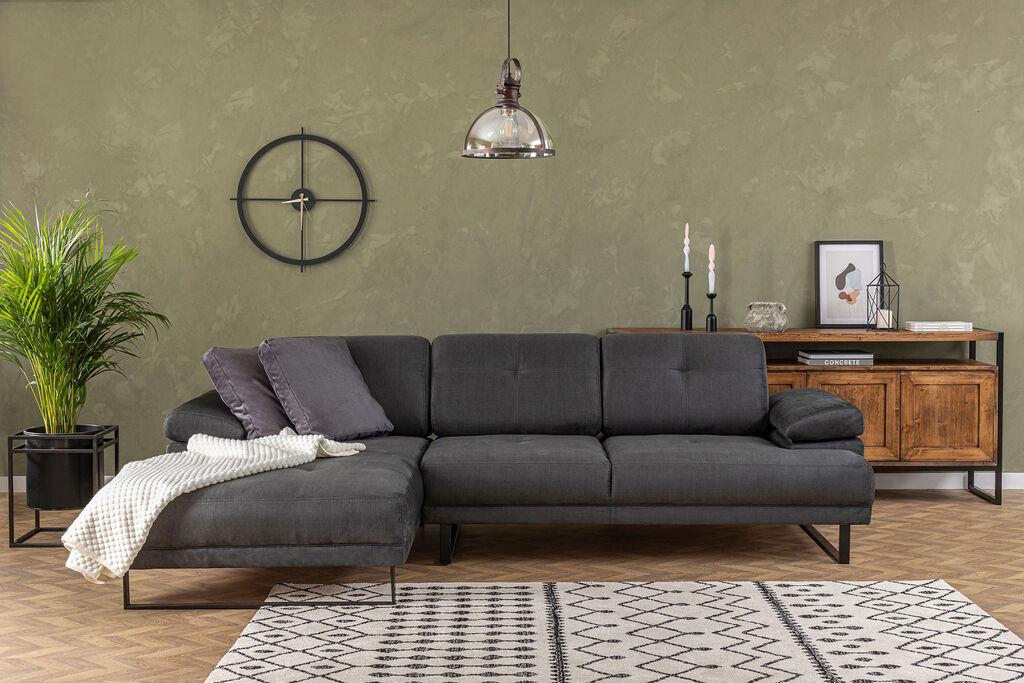 Atelier del Sofa Ugaona garnitura Antracit