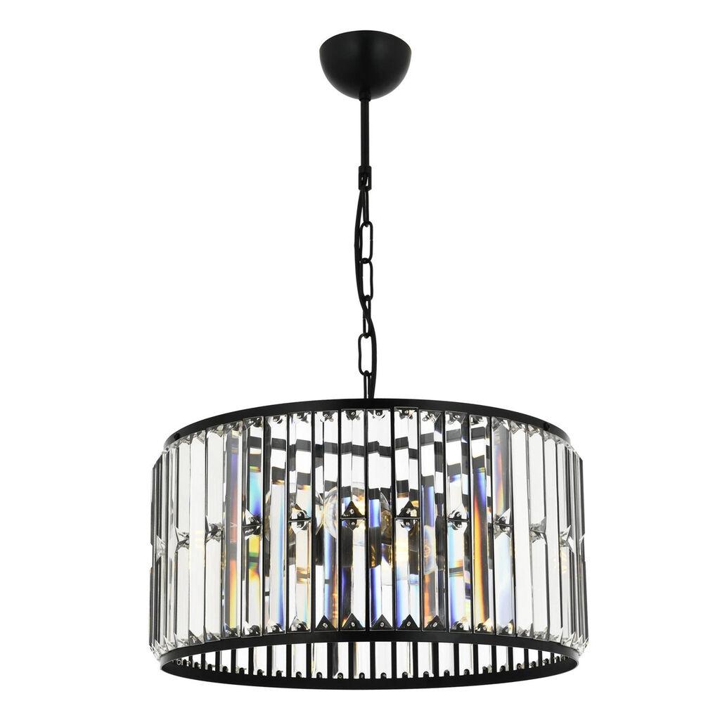 Opviq Luster Av 1667 3Bsy, Metalni, Crno-srebrni