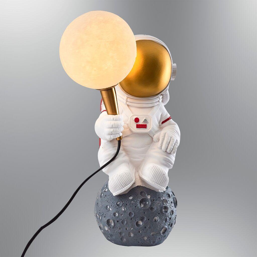 Opviq Stona lampa 3000K, Bela