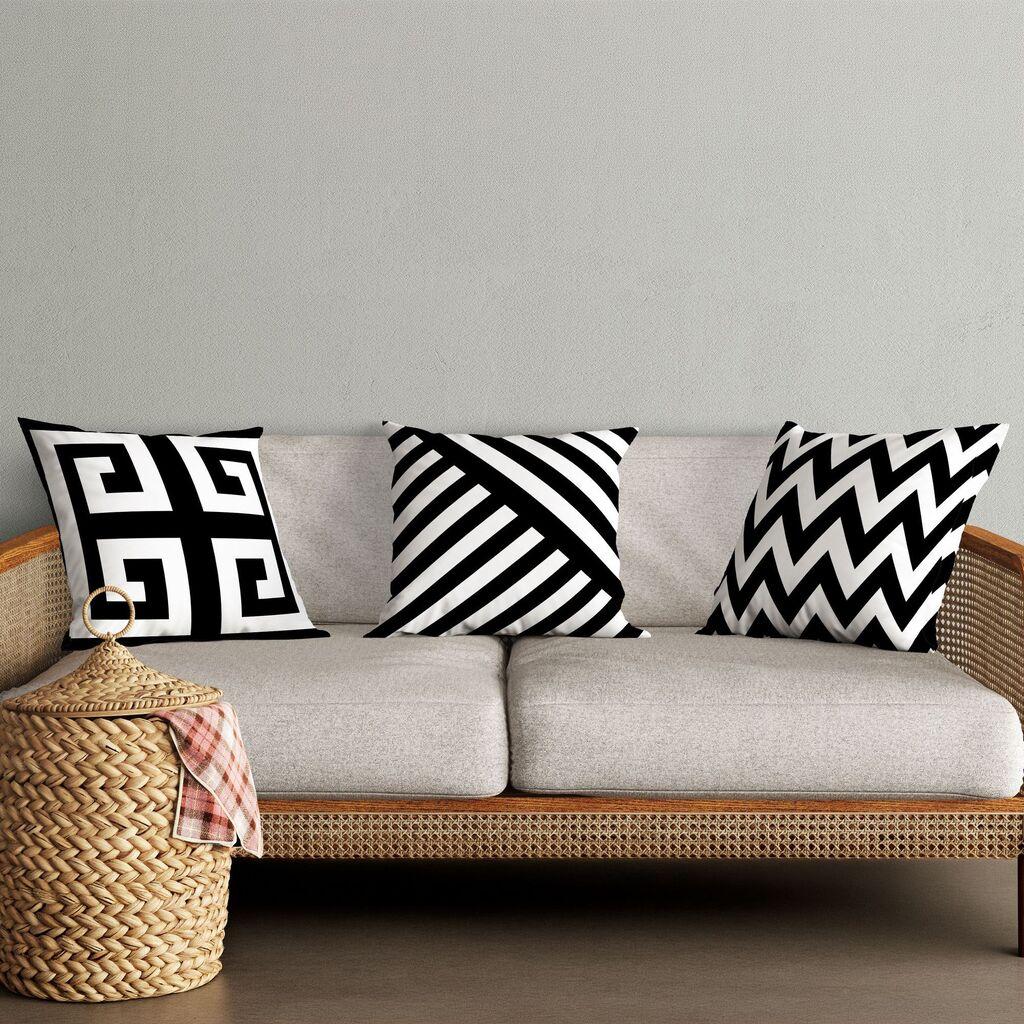 Aberto Design Set 3 jastučnice 43x43cm Šareni