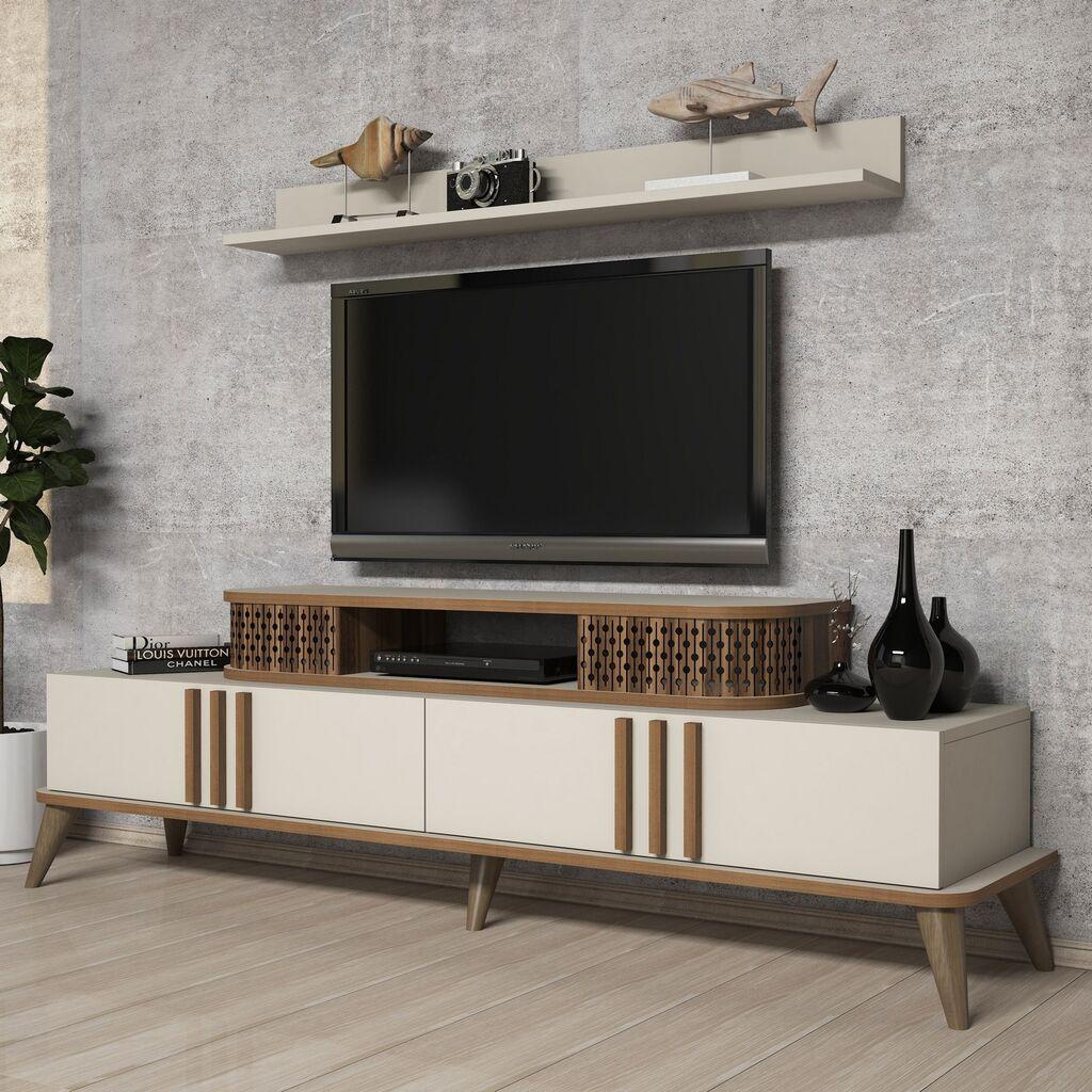 Hanah home TV Komoda Eylul Krem