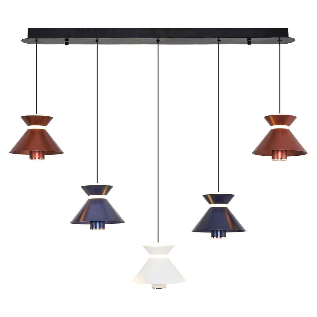 Opviq Luster 2803-5AS-28, 95 cm, 120 cm, 45W, LED