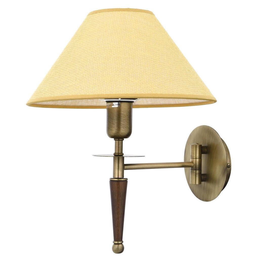 Opviq Zidna lampa E27 Socket, Bronzana