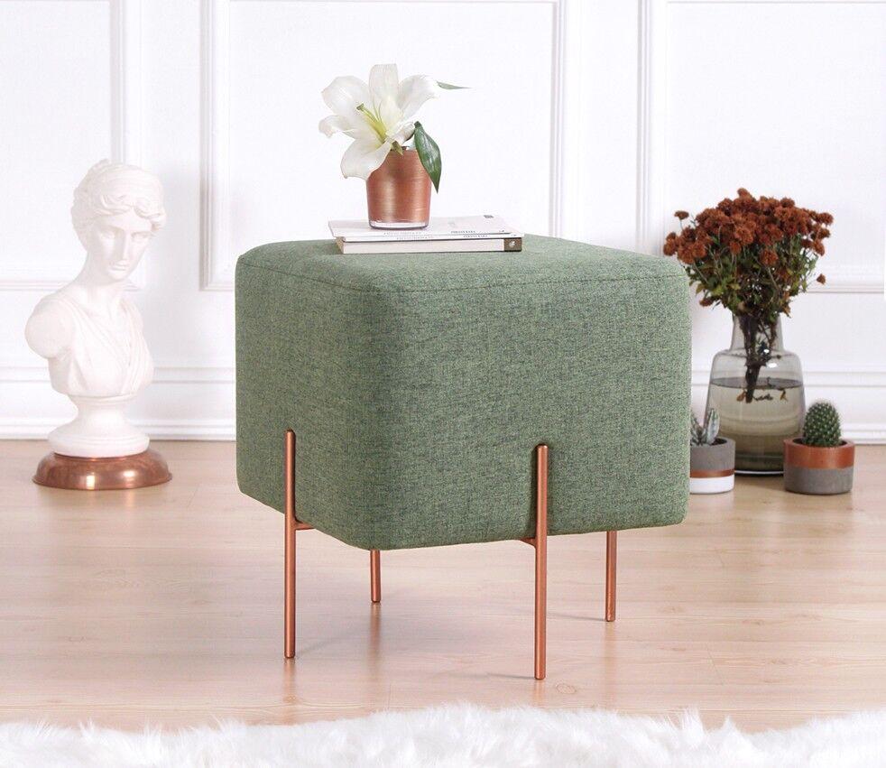Atelier del Sofa Tabure 40x42x40cm, Zeleno