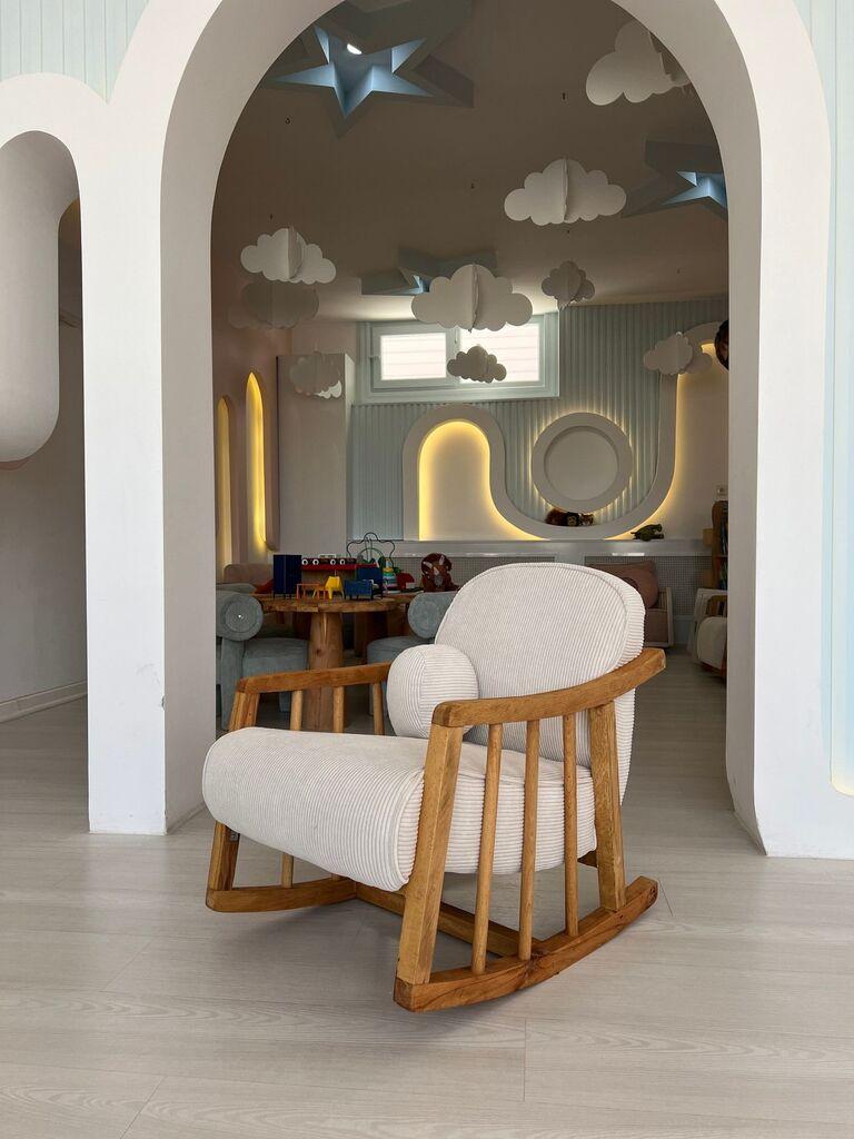 Atelier del Sofa Fotelja Kleamini 72x60x52cm Bela