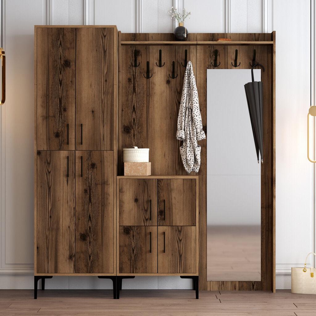 Hanah Home Komplet predsoblje Berlin ABC, Orah