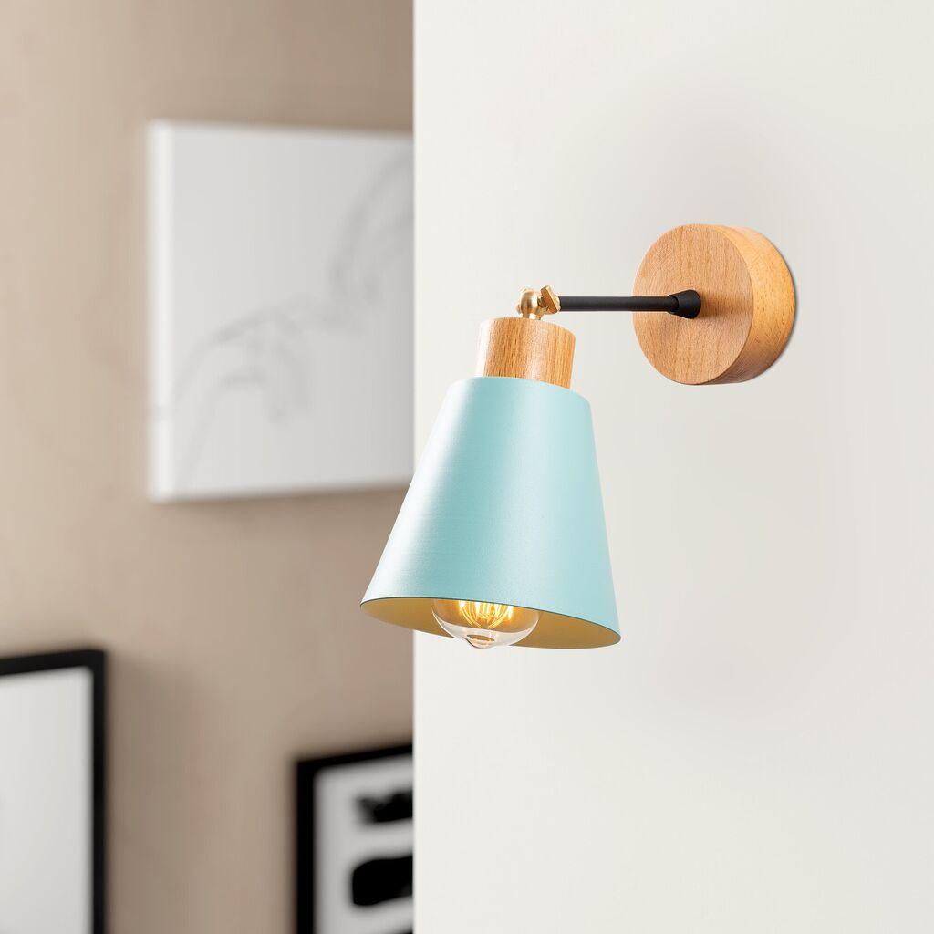 Opviq Zidna lampa E27 Socket, Tirkizna