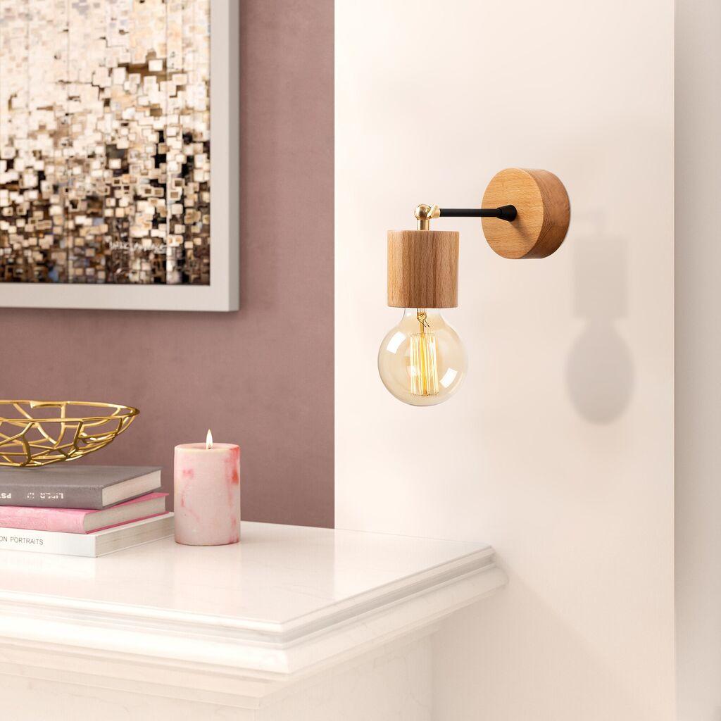 Opviq Xanthos N 865 Zidna lampa, Braon