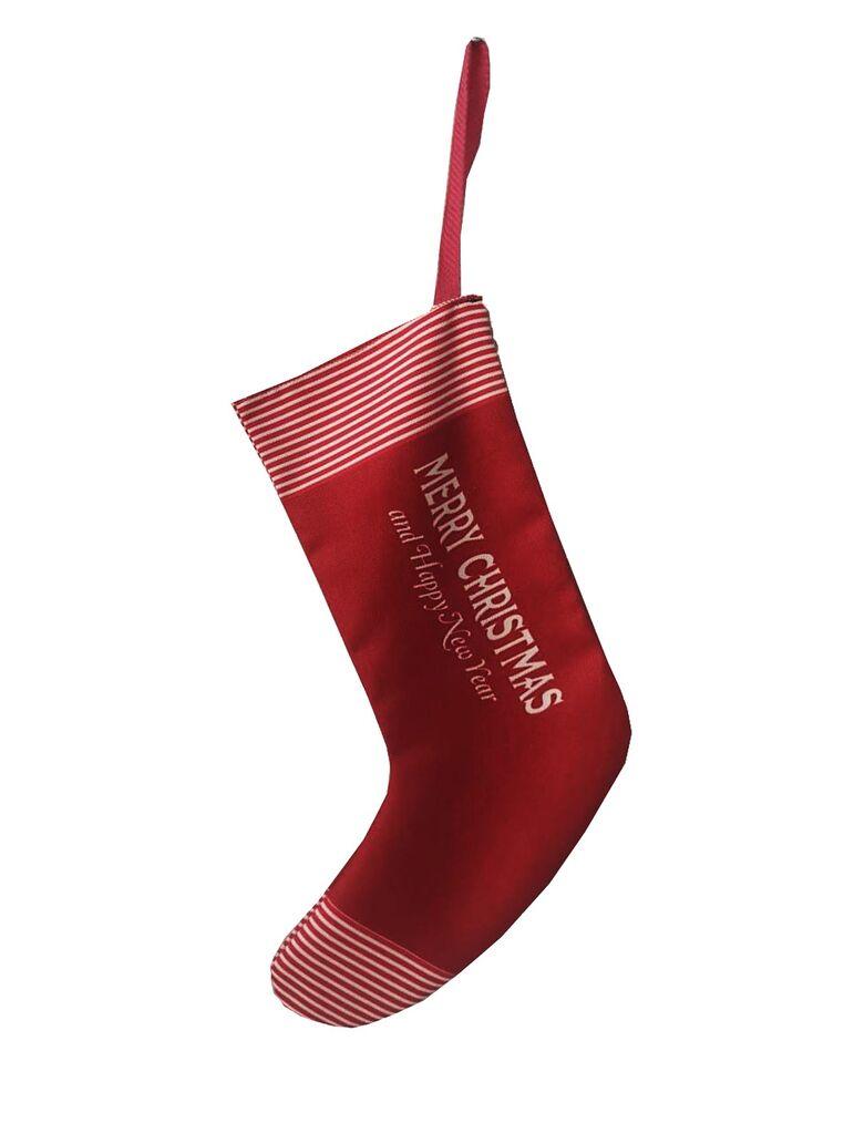 Aberto Design Novogodišnja ukrasna čarapa Crp002, 35x18 cm, Šarena