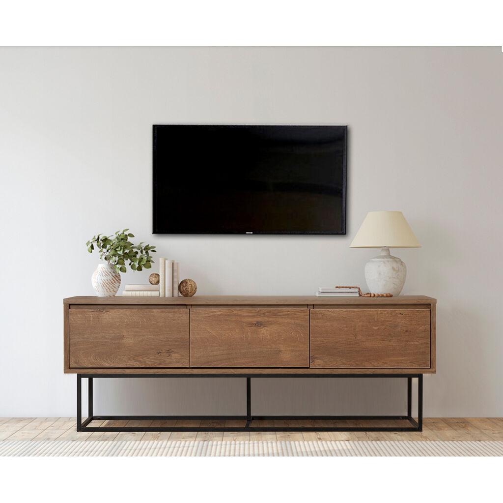 Hanah Home Milo 140 TV polica, Braon