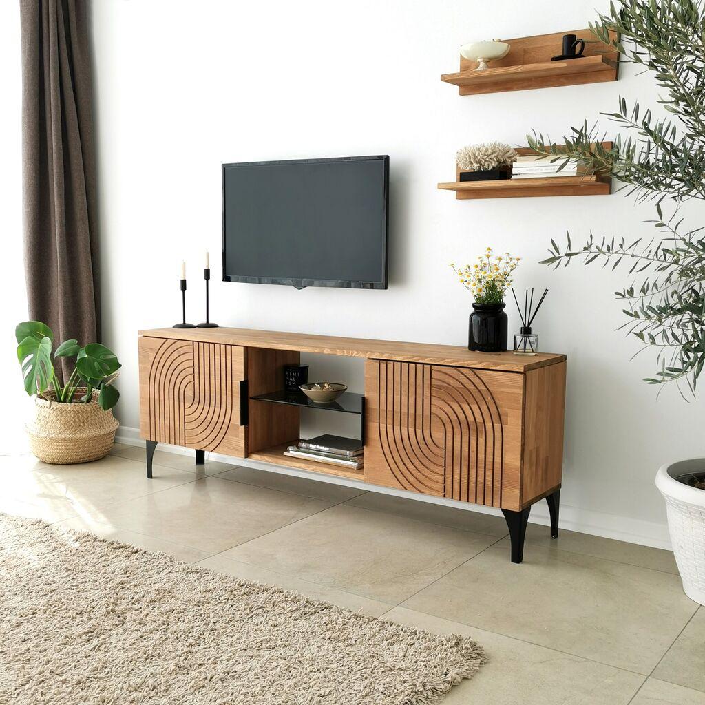 Hanah home TV Komoda Lidya Hrast
