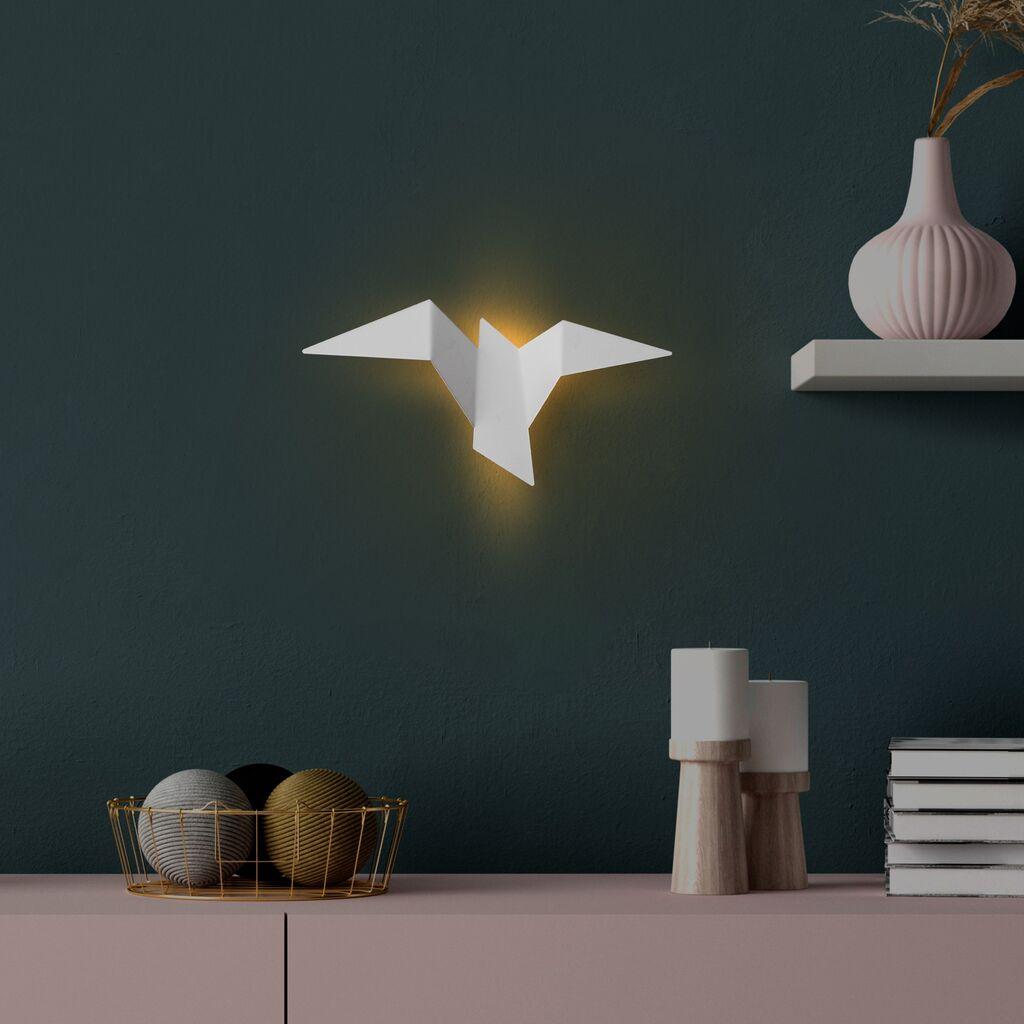 Opviq 13502 M Zidna lampa Pacali, Bela