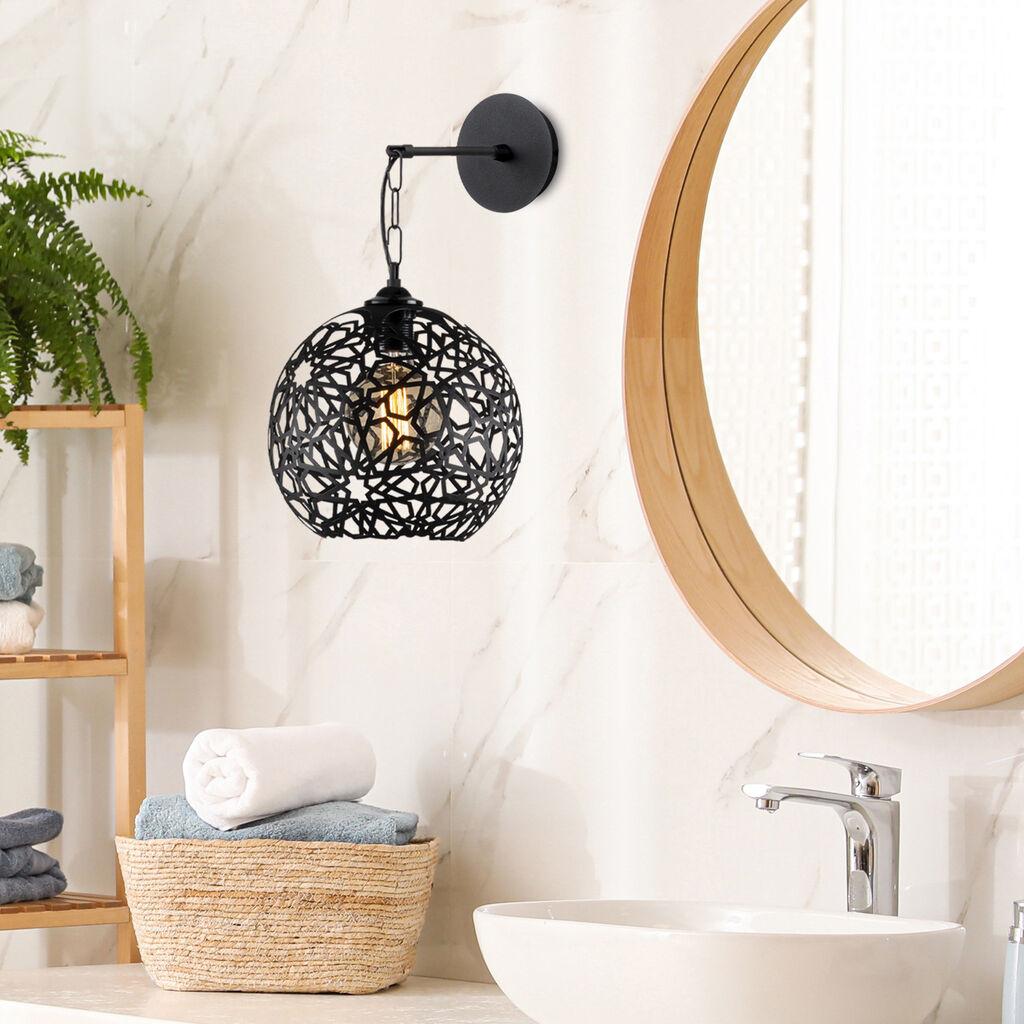 Opviq Fellini MR 710 Zidna lampa, Crna