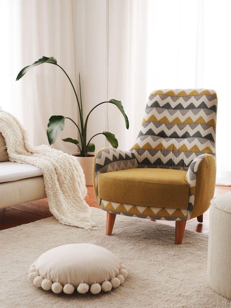 Atelier del Sofa Fotelja Zikzak 88x95x75cm Šarena