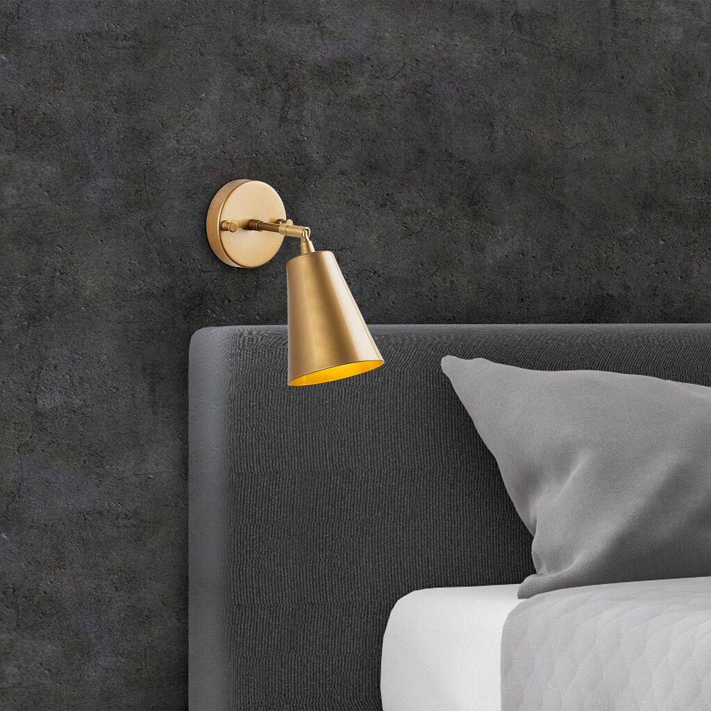 Opviq Evander 13190 Zidna lampa, Bronza
