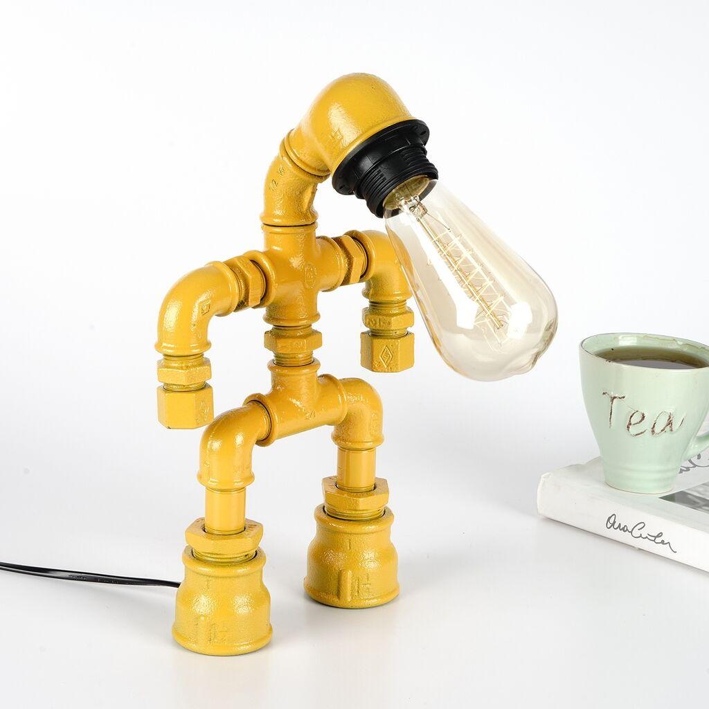 Opviq Pp082 Stona lampa, Žuta