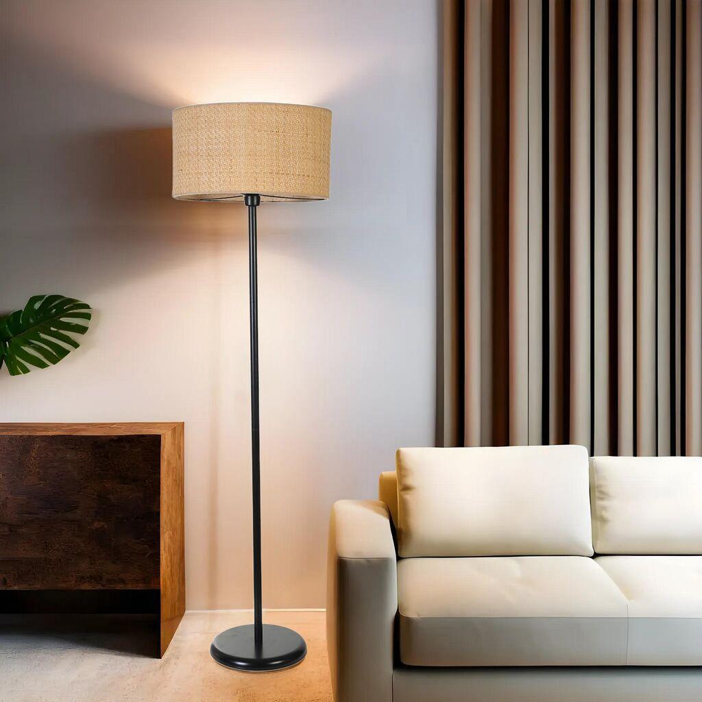 Opviq Podna lampa Hasir, 162 cm, E27, IP20, Crna