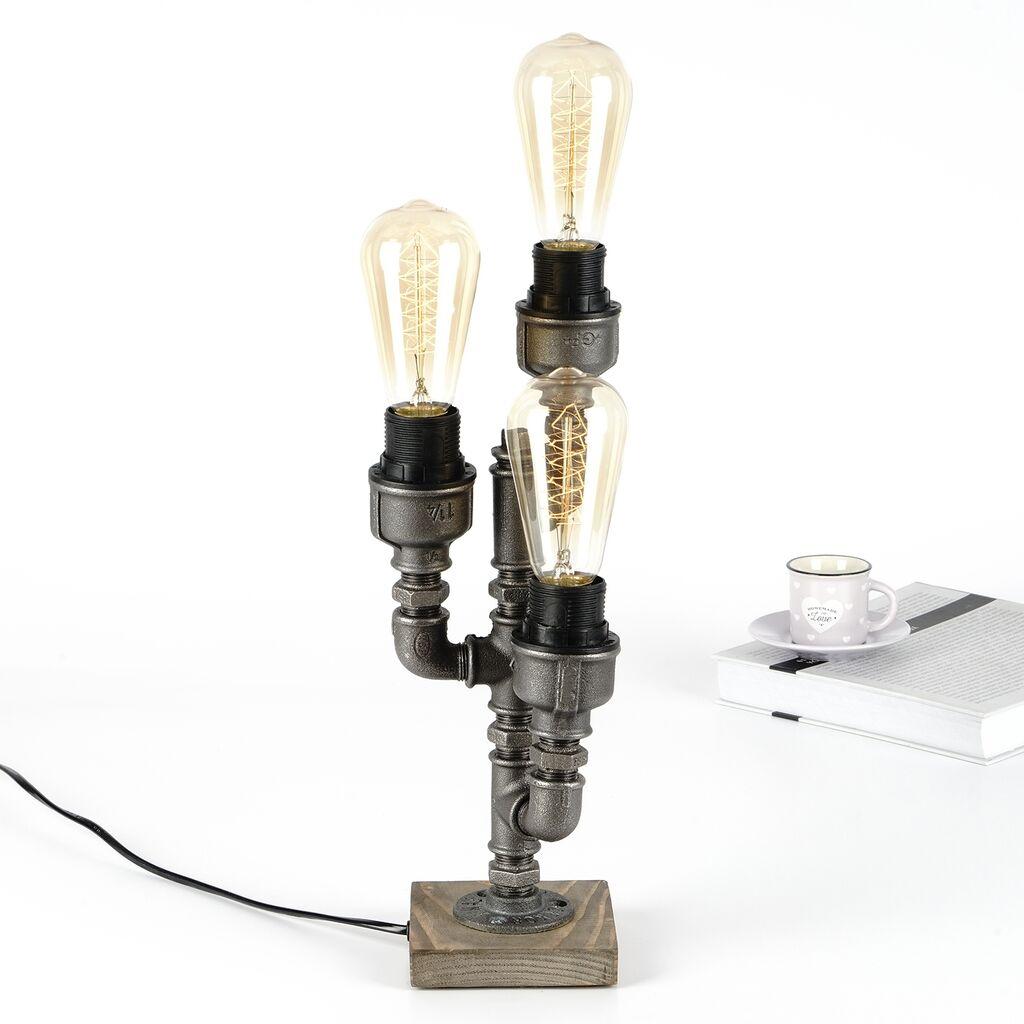 Opviq Pp062 Stona lampa, Crna