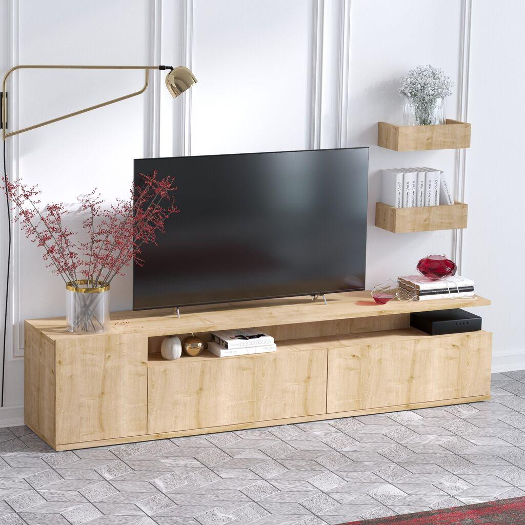 Hanah home TV Komoda Alika Hrast