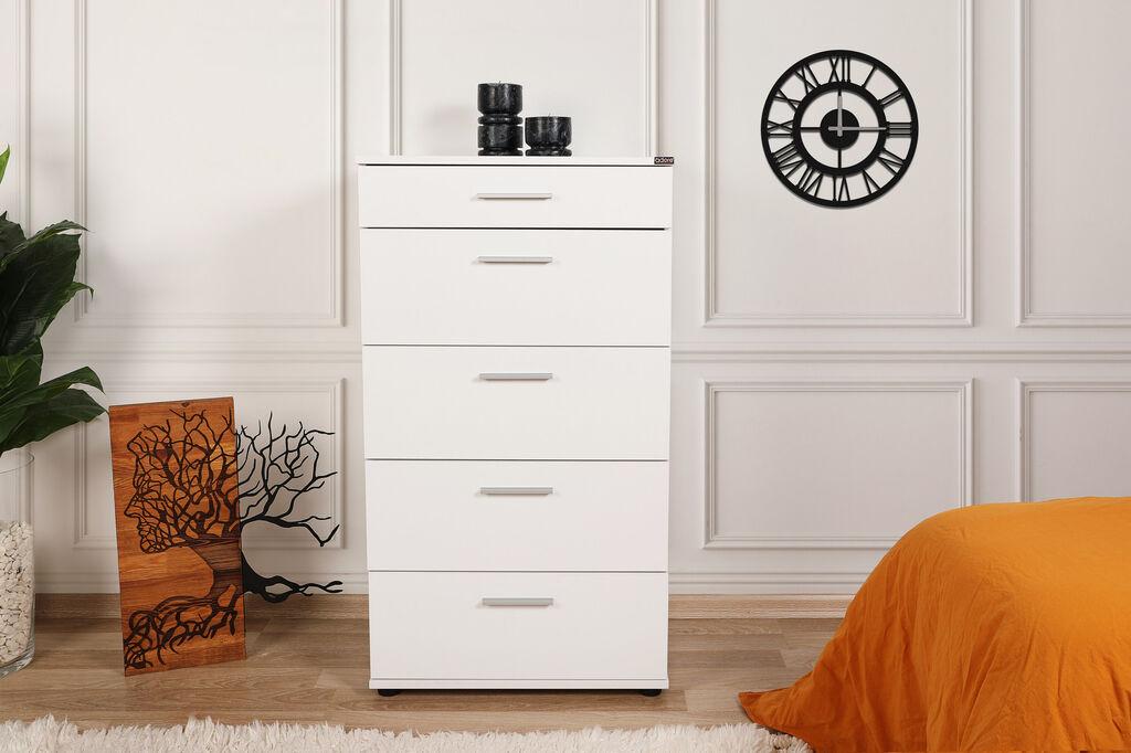 Hanah Home Komoda 60​x108x44cm Bela