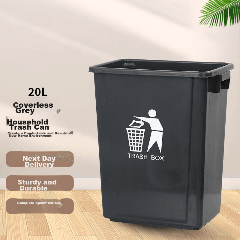 Kanta za otpatke, 20 L, Crna .
