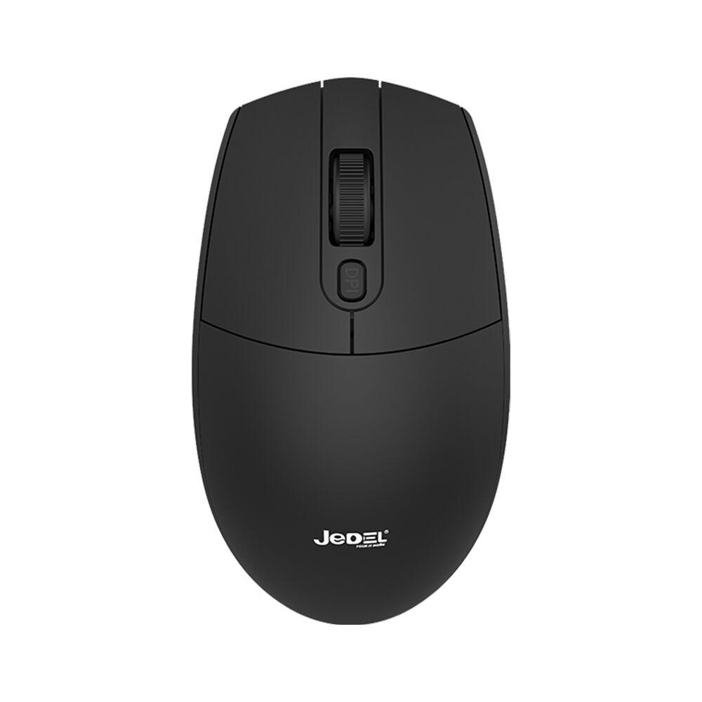 Jedel Bežični miš Dual Modes 2/1 WD137, 1600DPI, Crni